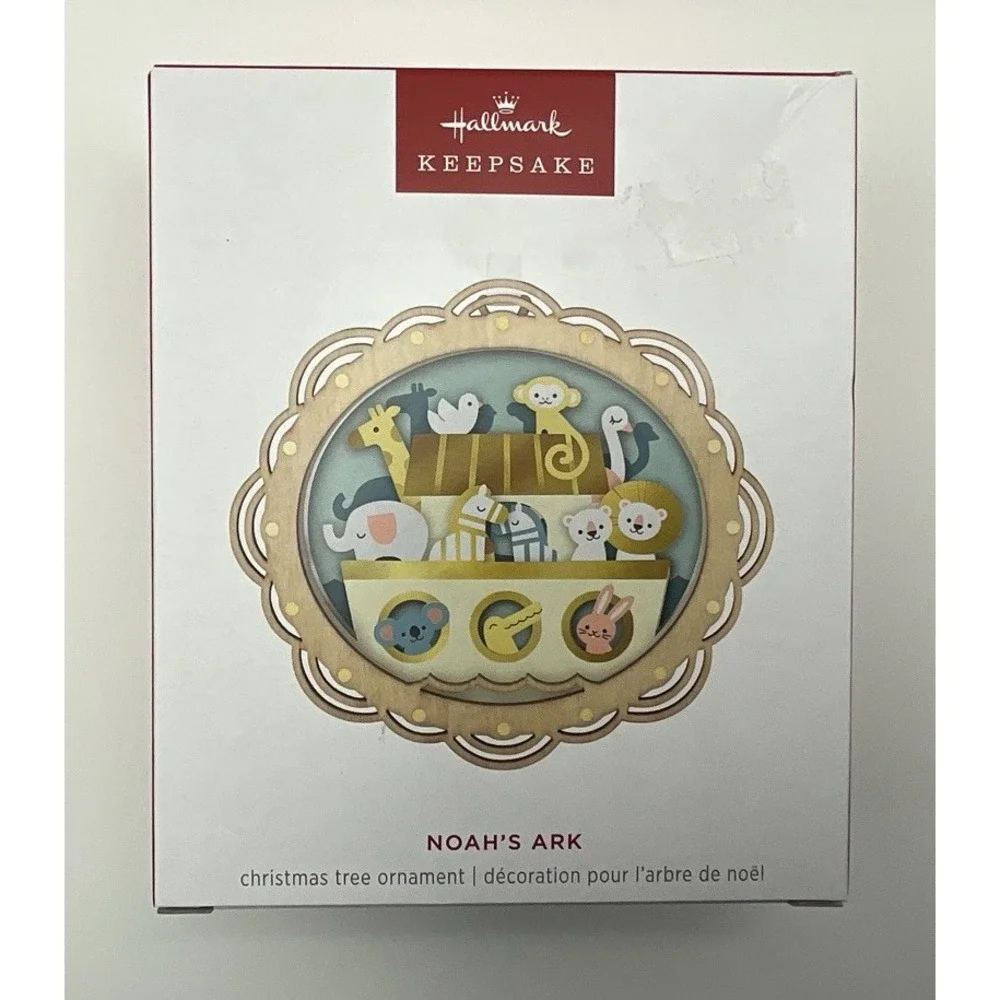 New Hallmark 2024 NOAH'S ARK Keepsake Ornament